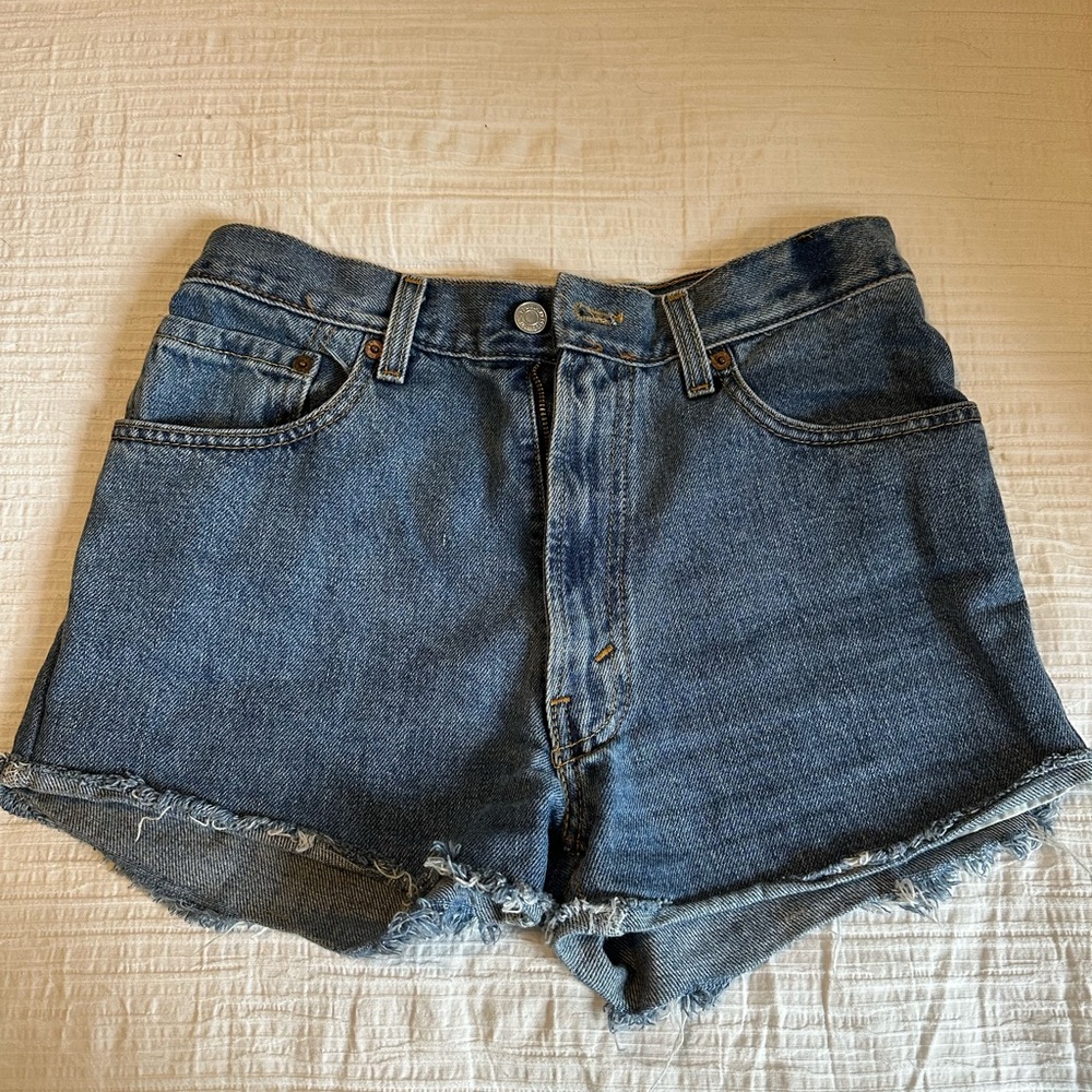 Levi's Classic Blue Jean Shorts